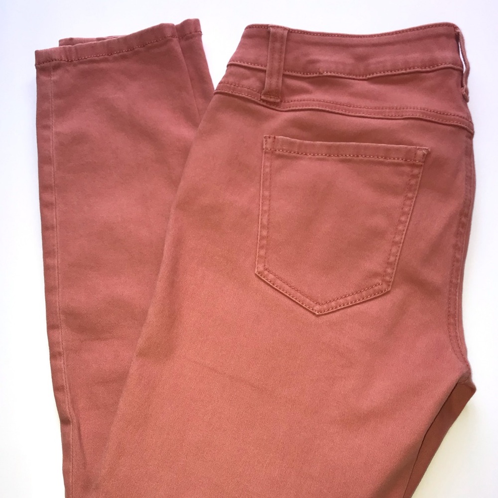 cabi brick dust stretchy skinny jeans - fits sz 6